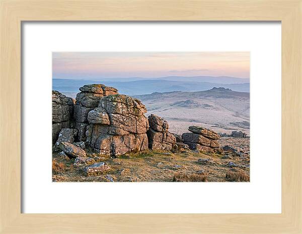 Morning Glow Above Haytor Rocks