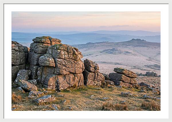 Morning Glow Above Haytor Rocks