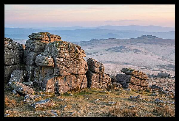 Morning Glow Above Haytor Rocks