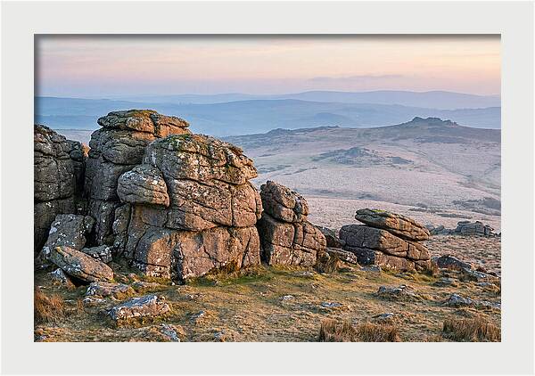 Morning Glow Above Haytor Rocks