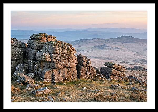 Morning Glow Above Haytor Rocks