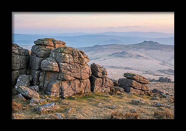 Morning Glow Above Haytor Rocks
