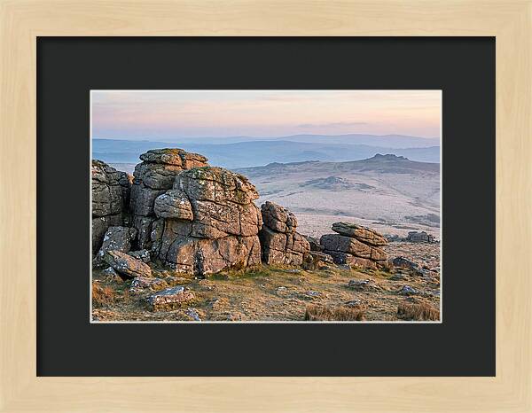 Morning Glow Above Haytor Rocks