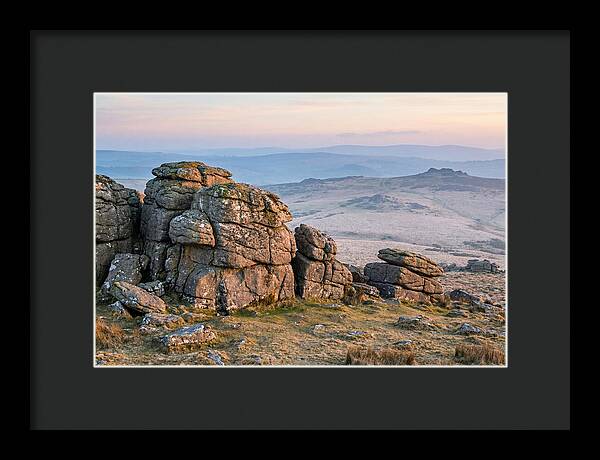 Morning Glow Above Haytor Rocks