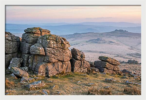 Morning Glow Above Haytor Rocks