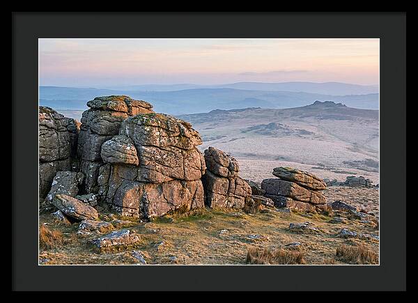 Morning Glow Above Haytor Rocks