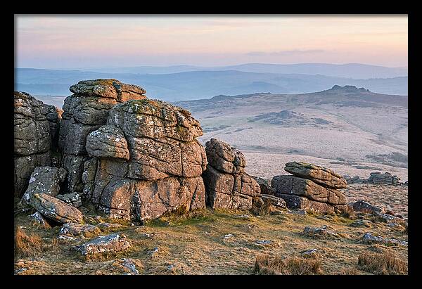 Morning Glow Above Haytor Rocks