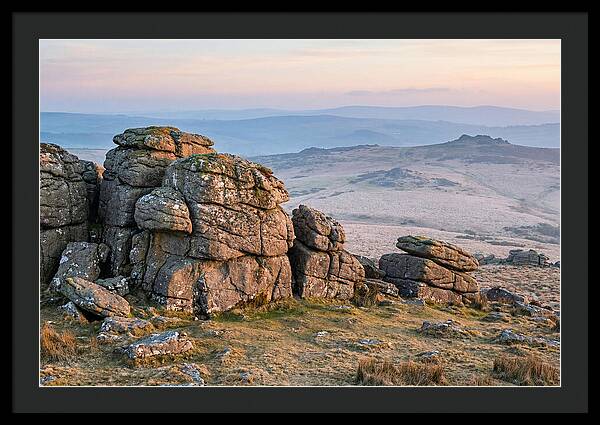 Morning Glow Above Haytor Rocks