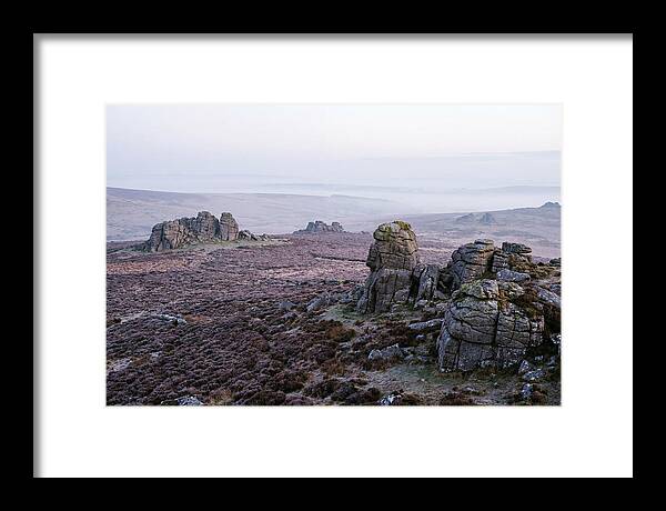 Morning Glow On Haytor Rocks