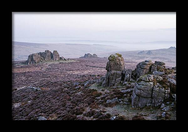 Morning Glow On Haytor Rocks
