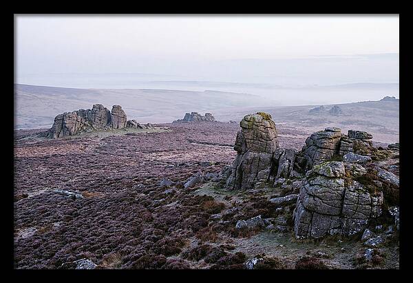 Morning Glow On Haytor Rocks