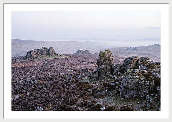 Morning Glow On Haytor Rocks