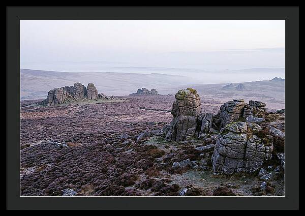 Morning Glow On Haytor Rocks