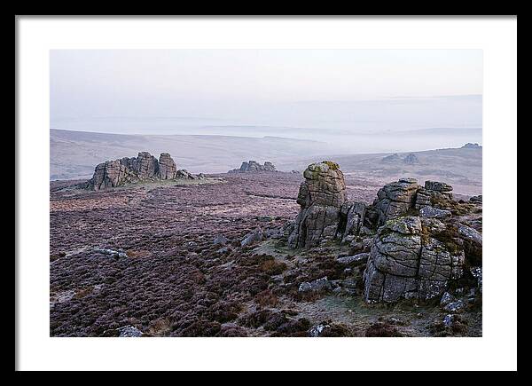 Morning Glow On Haytor Rocks
