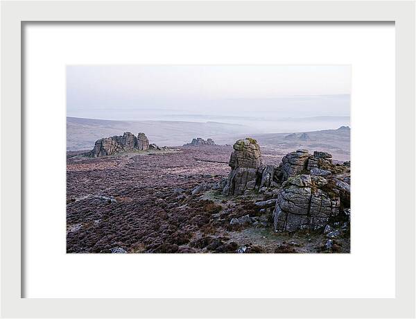 Morning Glow On Haytor Rocks