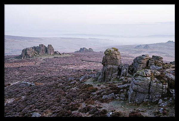 Morning Glow On Haytor Rocks