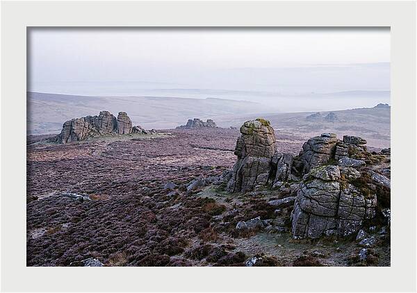 Morning Glow On Haytor Rocks