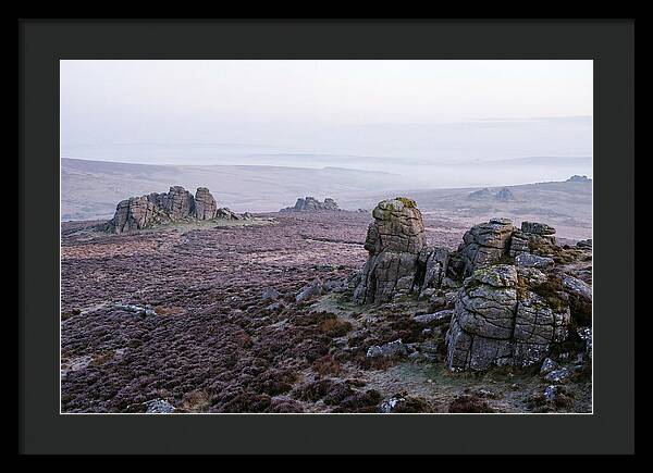 Morning Glow On Haytor Rocks
