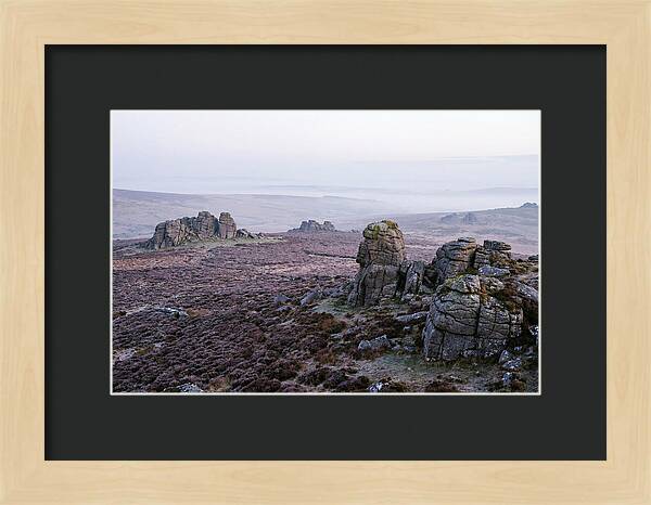 Morning Glow On Haytor Rocks
