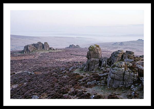 Morning Glow On Haytor Rocks