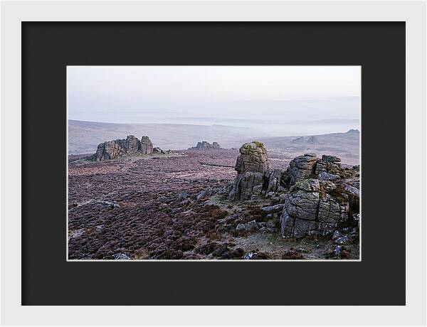 Morning Glow On Haytor Rocks