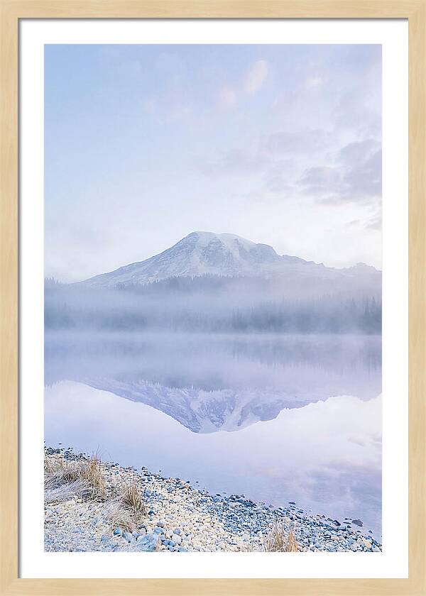 Morning Light At Mount Rainier