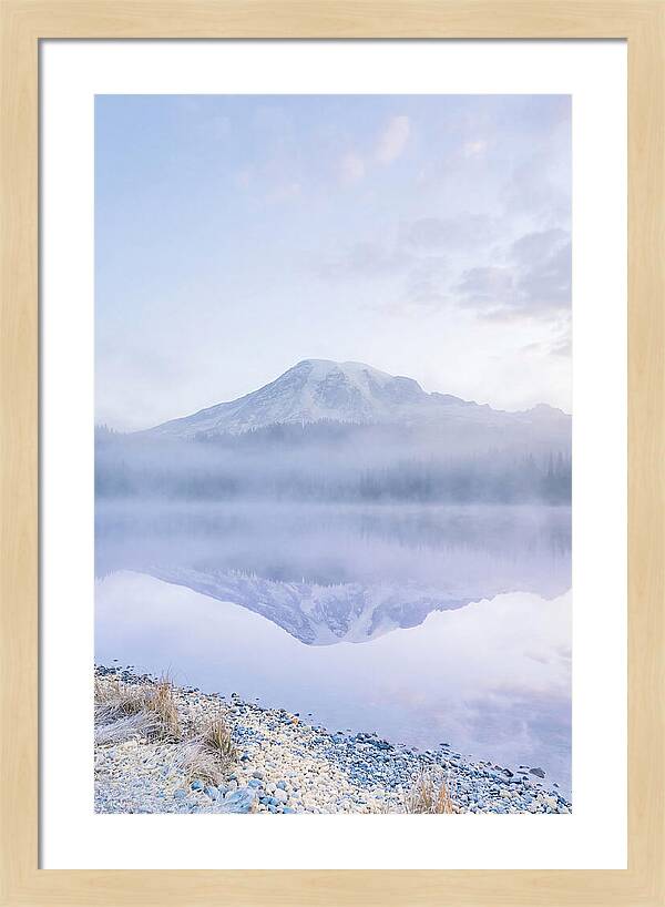 Morning Light At Mount Rainier