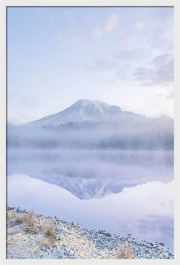 Morning Light At Mount Rainier