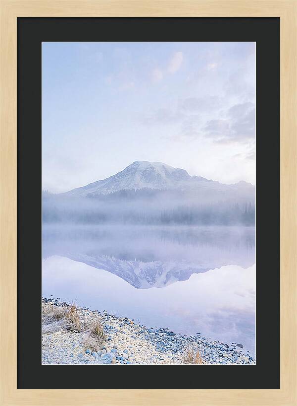 Morning Light At Mount Rainier