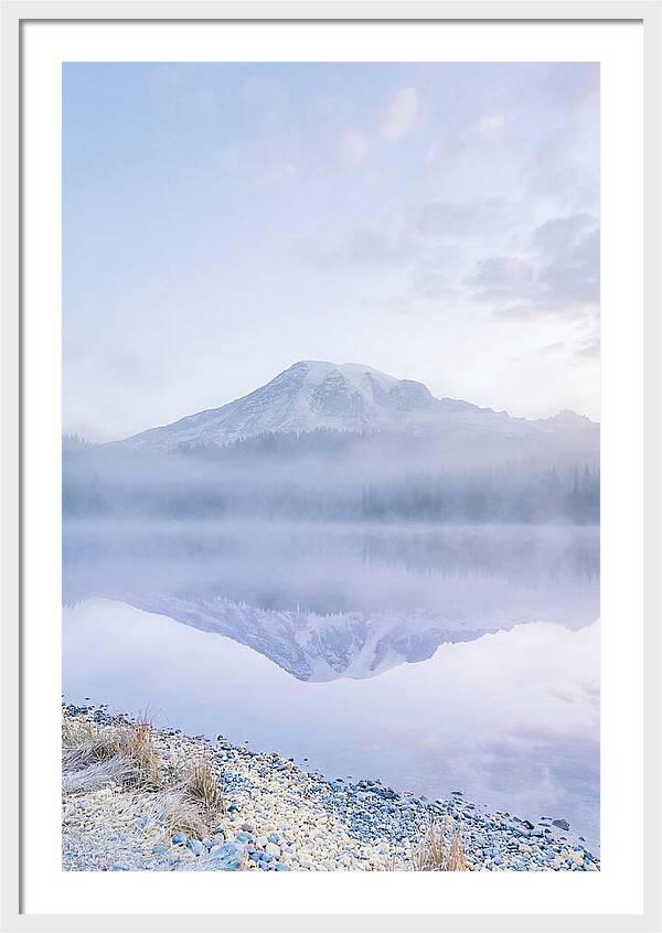 Morning Light At Mount Rainier
