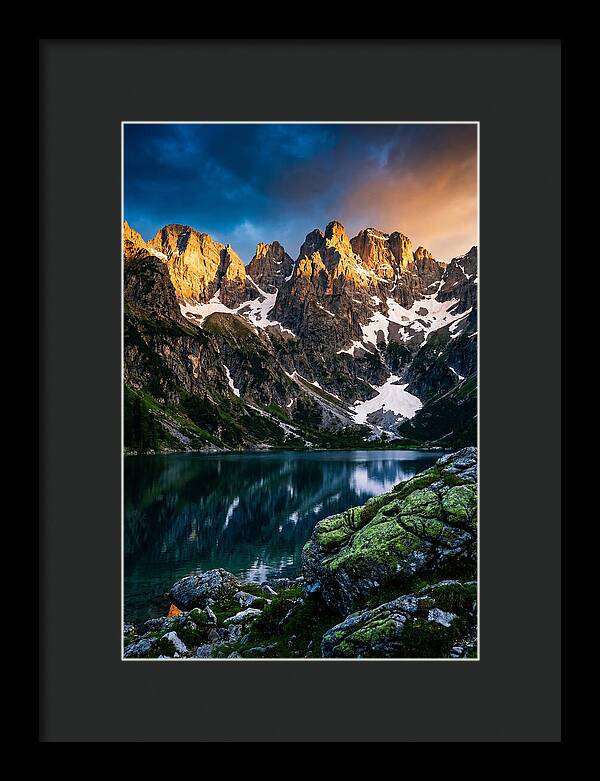 Morning Light Over Brenta Dolomites