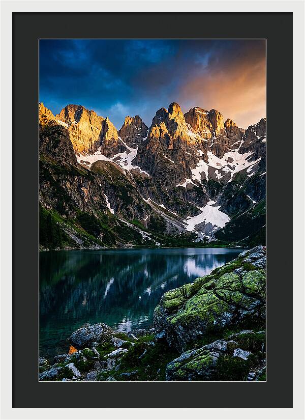Morning Light Over Brenta Dolomites