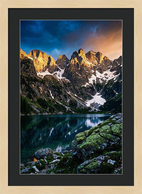 Morning Light Over Brenta Dolomites