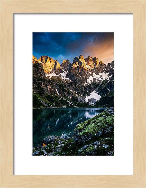 Morning Light Over Brenta Dolomites