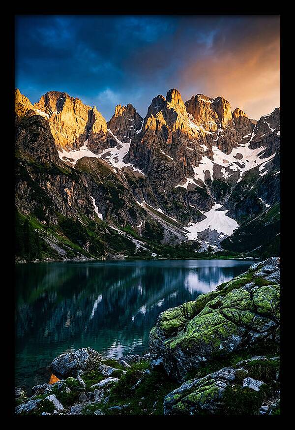 Morning Light Over Brenta Dolomites