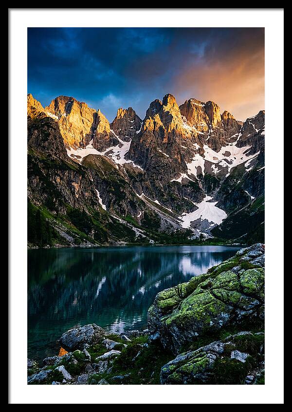 Morning Light Over Brenta Dolomites