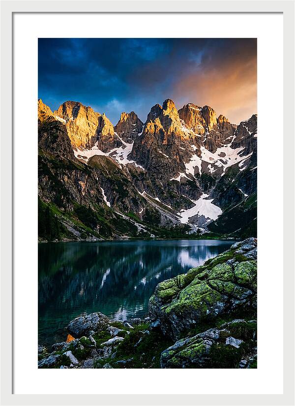 Morning Light Over Brenta Dolomites