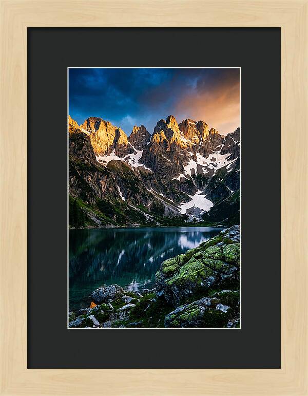Morning Light Over Brenta Dolomites