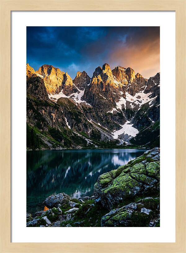 Morning Light Over Brenta Dolomites