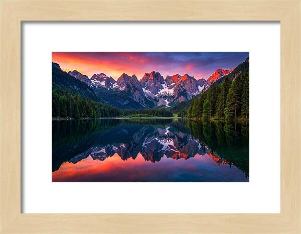 Morning Light Over Brenta Peaks