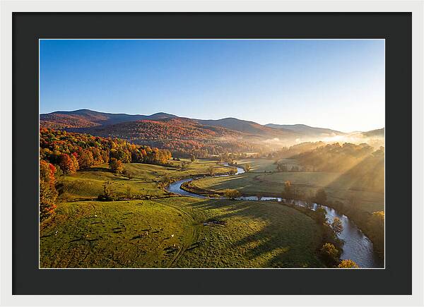 Morning Light Over Mad River Valley