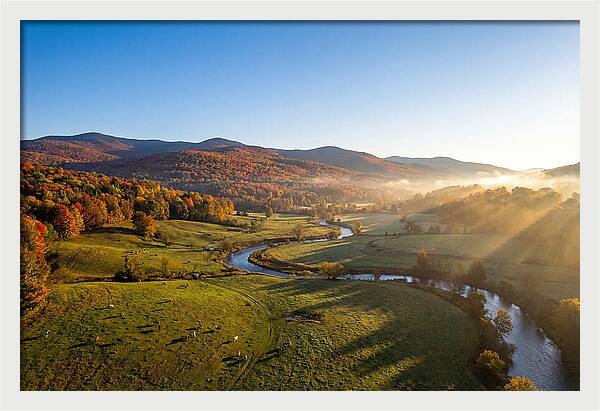 Morning Light Over Mad River Valley