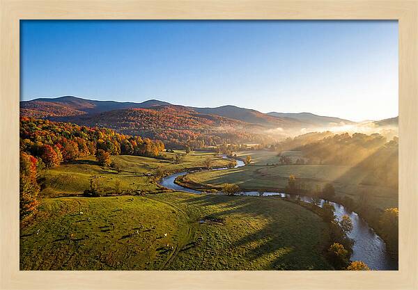 Morning Light Over Mad River Valley