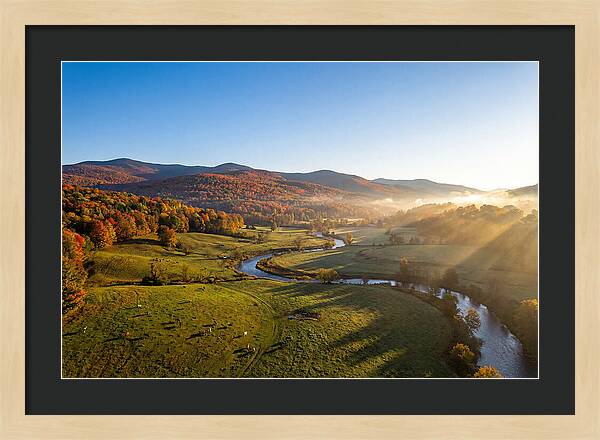 Morning Light Over Mad River Valley
