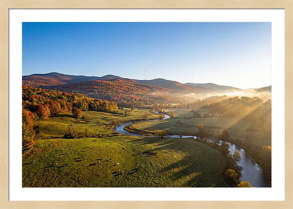 Morning Light Over Mad River Valley