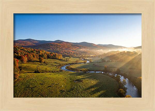 Morning Light Over Mad River Valley