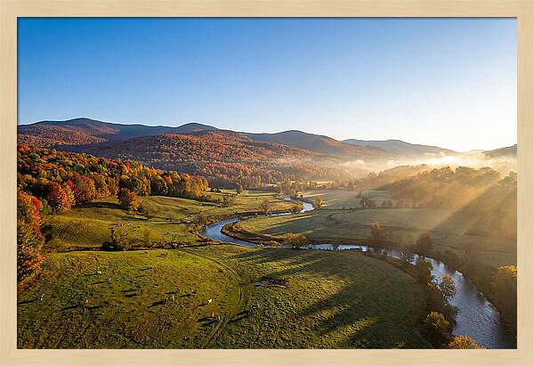 Morning Light Over Mad River Valley