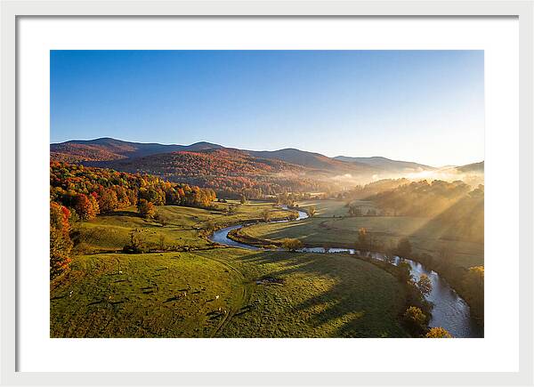 Morning Light Over Mad River Valley