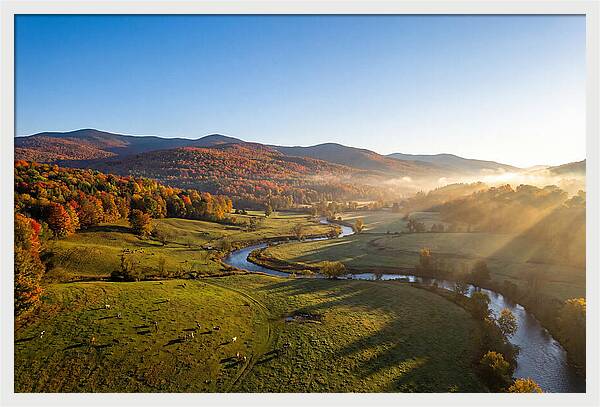 Morning Light Over Mad River Valley