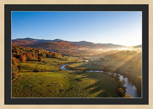 Morning Light Over Mad River Valley
